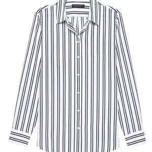 Banana Republic Dillon Classic Fit Button Stripe